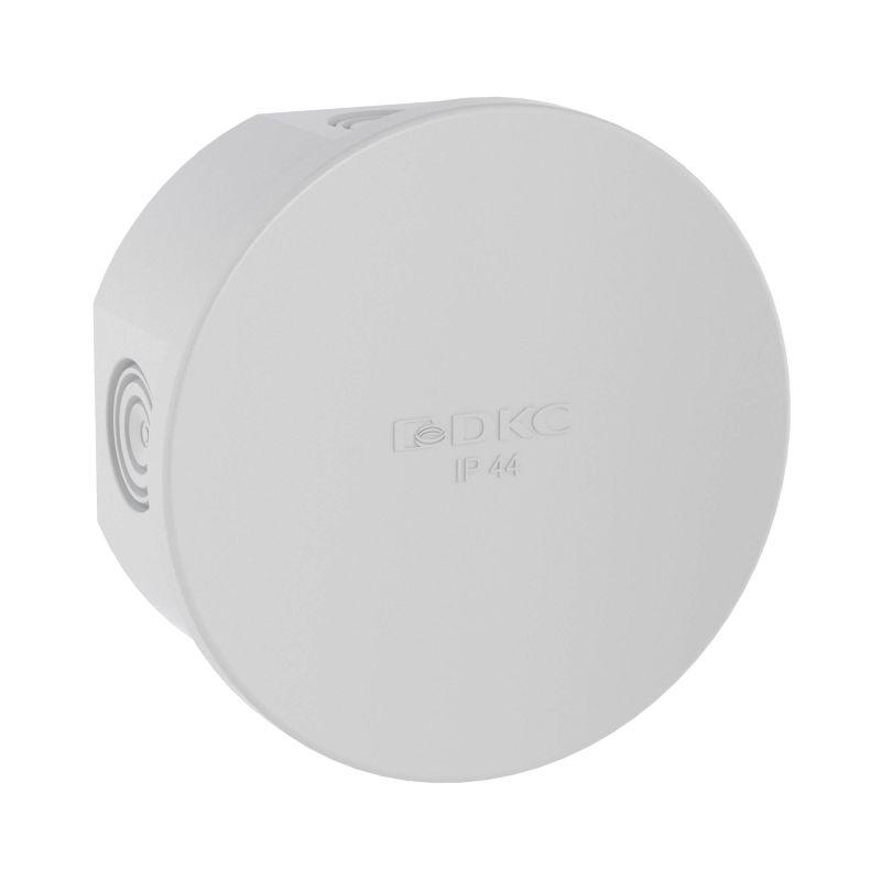 коробка распределительная оп 80х40мм ip44 4 каб. ввод dkc 53600 с доставкой по МСК, категория распределительная коробка/корпус для монтажа на стене и на потолке
