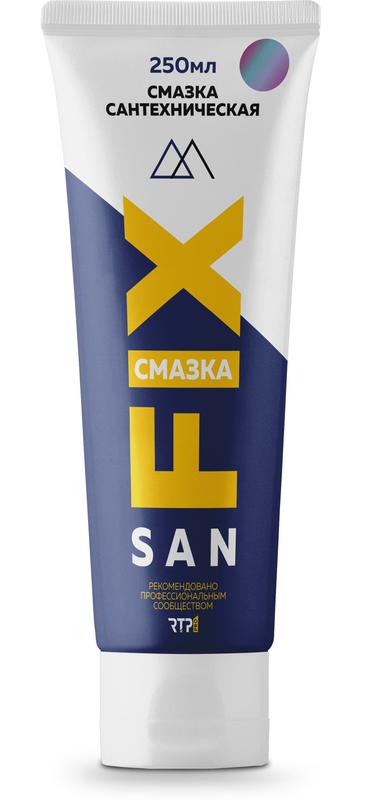 смазка сантехническая силиконовая 250мл sanfix rtp 40720 с доставкой по МСК, категория акссесуары для сантехнических изделий