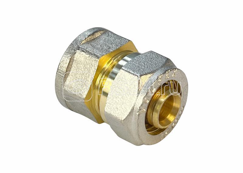 соединитель обжимной с переходом на вр 26х3/4дюйм (140/10) k valfex vf.302.n.026034 с доставкой по МСК, категория соединитель труб на 2 присоединения