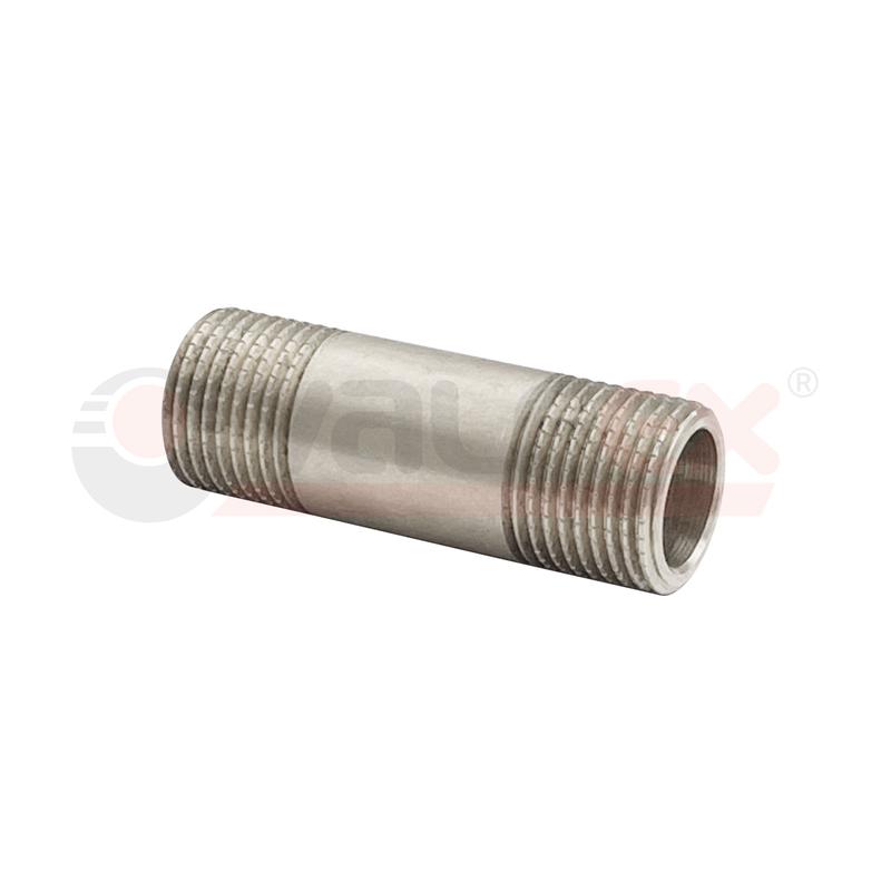 бочонок никелированный 1/2дюйм нар. 60мм (140/10) к valfex vf.652.n.012.060 с доставкой по МСК, категория соединитель труб на 2 присоединения