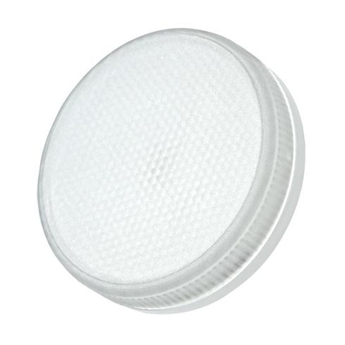 лампа светодиодная pled-eco 6вт таблетка матовая 5000к холод. бел. gx53 460лм 230в jazzway 2852007 с доставкой по МСК, категория лампа светодиодная