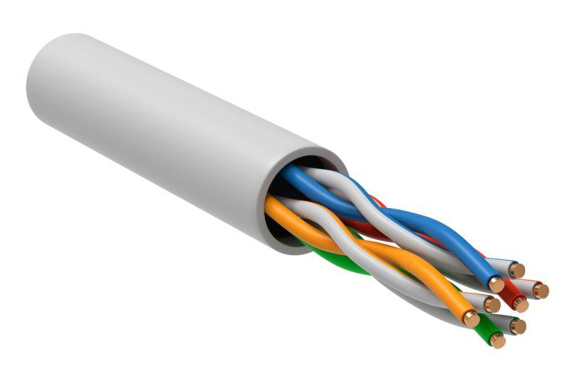 кабель витая пара u/utp кат.5e 4х2х24awg solid lszh бел. (м) generica bc1-c5e04-128-305-g с доставкой по МСК, категория кабель для связи и передачи данных