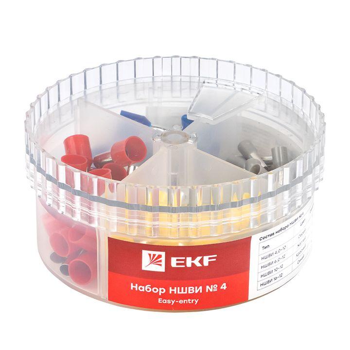 набор ншви №4 (4-16кв.мм) proxima ekf nabor-nshvi-4 с доставкой по МСК, категория наконечник-гильза для медных проводников