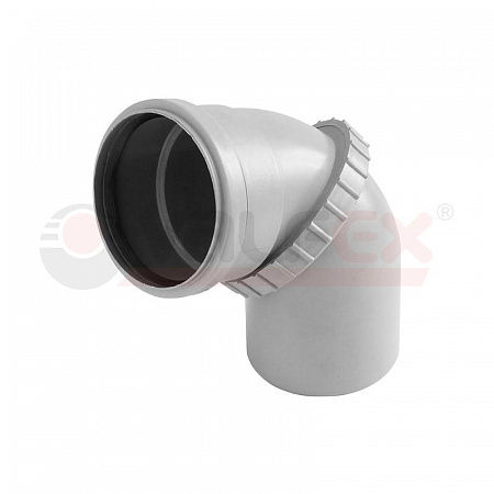 Отвод поворотный 50мм (250) VALFEX 23100050 отвод поворотный 50мм (250) valfex 23100050 с доставкой по МСК