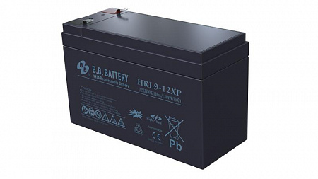 Аккумулятор 12В 9А.ч HRL 9-12XP B.B. Battery аккумулятор 12в 9а.ч hrl 9-12xp b.b. battery с доставкой по МСК
