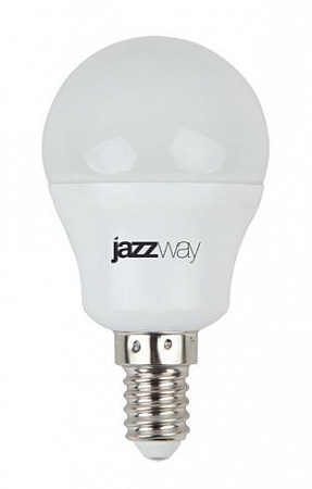 Лампа светодиодная PLED-SP 7Вт G45 шар 5000К холод. бел. E14 540лм 230В JazzWay 1027870-2 лампа светодиодная pled-sp 7вт g45 шар 5000к холод. бел. e14 540лм 230в jazzway 1027870-2 с доставкой по МСК