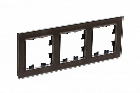 Рамка 3-м AtlasDesign Nature стекло мокко SE ATN320603 рамка 3-м atlasdesign nature стекло мокко se atn320603 с доставкой по МСК