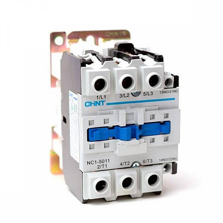 контактор nc1-5011 50а кат. 230в ac 1но+1нз ac-3 (r) chint 222493 с доставкой по МСК