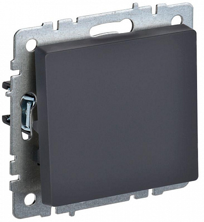 Выключатель 1-кл. СП BRITE ВС10-1-0-БрГ 10А механизм графит IEK BR-V10-0-10-K53 выключатель 1-кл. сп brite вс10-1-0-брг 10а механизм графит iek br-v10-0-10-k53 с доставкой по МСК