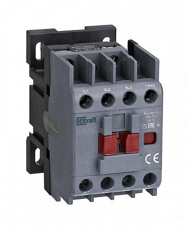 Контактор КМ-102 3п 9А кат. 230В AC 1НО AC-3 AC-4 DEKraft 22001DEK контактор км-102 3п 9а кат. 230в ac 1но ac-3 ac-4 dekraft 22001dek с доставкой по МСК