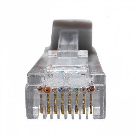 Патч-корд U/UTP кат.5E 4х2х26AWG (7х0.16мм) Cu LSZH сер. 2м SUPRLAN 10-0143 патч-корд u/utp кат.5e 4х2х26awg (7х0.16мм) cu lszh сер. 2м suprlan 10-0143 с доставкой по МСК