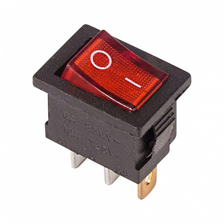 Выключатель клавишный 250В 6А (3с) ON-OFF красн. с подсветкой Mini (RWB-206; SC-768) Rexant 36-2150 выключатель клавишный 250в 6а (3с) on-off красн. с подсветкой mini (rwb-206; sc-768) rexant 36-2150 с доставкой по МСК