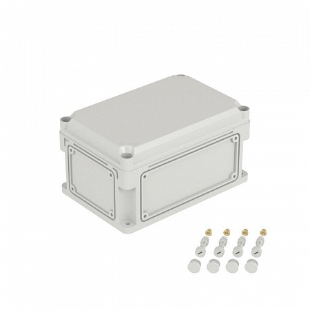 корпус 300х200х160мм ip67 с крышкой 35мм с фланцами пластик. dkc 532310 с доставкой по МСК