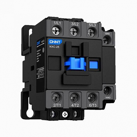 Контактор NXC-25 25А кат. 220В AC 1НО+1НЗ AC-3 (R) CHINT 836851 контактор nxc-25 25а кат. 220в ac 1но+1нз ac-3 (r) chint 836851 с доставкой по МСК