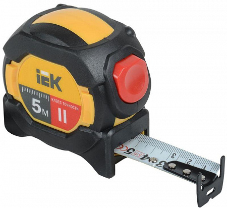 Рулетка измерительная Professional 5м IEK TIR10-3-005 рулетка измерительная professional 5м iek tir10-3-005 с доставкой по МСК