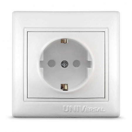Розетка 1-м СП Севиль 16А IP32 с заземл. защ. шторки бел. UNIVersal С0049 розетка 1-м сп севиль 16а ip32 с заземл. защ. шторки бел. universal с0049 с доставкой по МСК