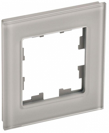 Рамка 1-м BRITE РУ-1-2-БрД стекло дым. IEK BR-M12-G-K30 рамка 1-м brite ру-1-2-брд стекло дым. iek br-m12-g-k30 с доставкой по МСК