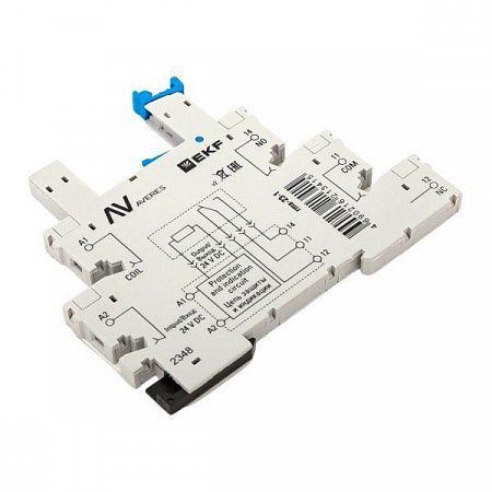 Разъем для реле РM slim 23/1 AVERES EKF rms-23-1 разъем для реле рm slim 23/1 averes ekf rms-23-1 с доставкой по МСК