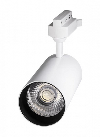 светильник светодиодный трековый ptr 1732 32вт 4000к ip40 24град. wh бел. pro jazzway 5026186 с доставкой по МСК