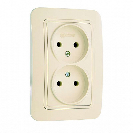 Розетка 2-м СП Lillium 16А IP20 без заземл. крем./крем. Makel 70217 розетка 2-м сп lillium 16а ip20 без заземл. крем./крем. makel 70217 с доставкой по МСК
