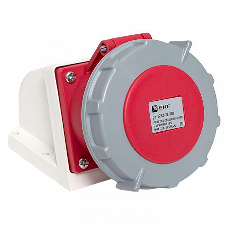 Розетка стационарная наружная 1252 3Р+РЕ+N 32А 380В IP67 PROxima EKF ps-1252-32-380 розетка стационарная наружная 1252 3р+ре+n 32а 380в ip67 proxima ekf ps-1252-32-380 с доставкой по МСК