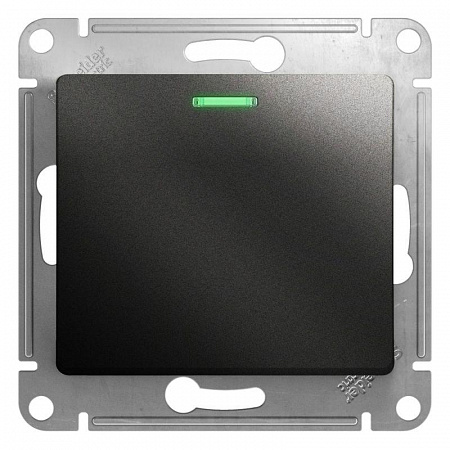 Выключатель 1-кл. СП Glossa 10А IP20 (сх. 1а) 10AX с подсветкой механизм антрацит SE GSL000713 выключатель 1-кл. сп glossa 10а ip20 (сх. 1а) 10ax с подсветкой механизм антрацит se gsl000713 с доставкой по МСК