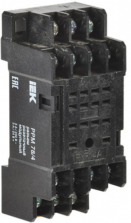 Разъем модульный РРМ78/4(PYF14A) для РЭК78/4(MY4) IEK RRP20D-RRM-4 разъем модульный ррм78/4(pyf14a) для рэк78/4(my4) iek rrp20d-rrm-4 с доставкой по МСК