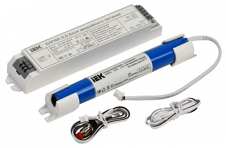 Блок аварийного питания БАП40-3.0 для LED IEK LLVPOD-EPK-40-3H блок аварийного питания бап40-3.0 для led iek llvpod-epk-40-3h с доставкой по МСК