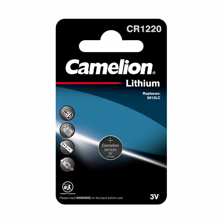 Элемент питания литиевый CR1220 BL-1 (блист.1шт) Camelion 3071 элемент питания литиевый cr1220 bl-1 (блист.1шт) camelion 3071 с доставкой по МСК
