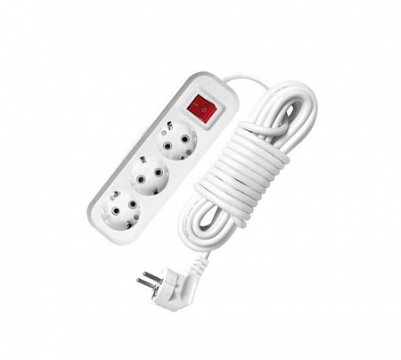 Удлинитель 3х2м с заземл. 16А IP20 S-303 ПВС 3х1 с выкл. UNIVersal 9634418 удлинитель 3х2м с заземл. 16а ip20 s-303 пвс 3х1 с выкл. universal 9634418 с доставкой по МСК