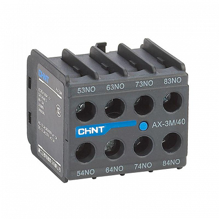 Приставка доп. контакты AX-3M/22 к контактору NXC-06M~12M CHINT 925186 приставка доп. контакты ax-3m/22 к контактору nxc-06m~12m chint 925186 с доставкой по МСК