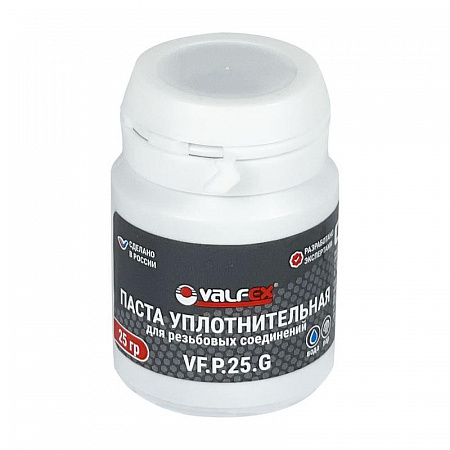 Паста уплотнительная 25г (вода. пар) (150) VALFEX VF.P.25.G паста уплотнительная 25г (вода. пар) (150) valfex vf.p.25.g с доставкой по МСК