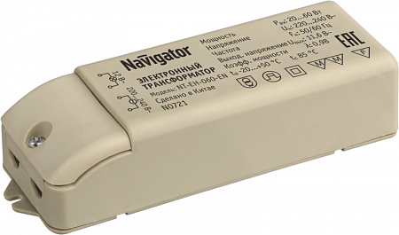 трансформатор 94 432 nt-eh-060-en ip44 для низковольтных галогенных ламп navigator 94432 с доставкой по МСК