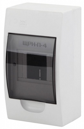 бокс щрн-п-4 мод. навесной пластик ip41 simple no-box_simple-plastic_4_surface эра б0041521 с доставкой по МСК