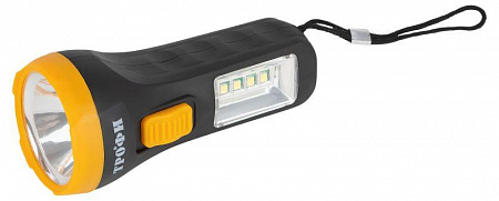 фонарь универсальный ub-101 1smd + 4led 1вт элементы питания 1хaa (не в компл.) трофи б0054034 с доставкой по МСК