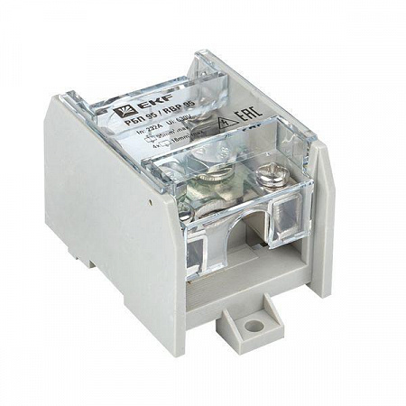 Блок распределительный проходной РБП 95 (1х95-4х16кв.мм) 232/100А PROxima EKF RBP-95-100 блок распределительный проходной рбп 95 (1х95-4х16кв.мм) 232/100а proxima ekf rbp-95-100 с доставкой по МСК