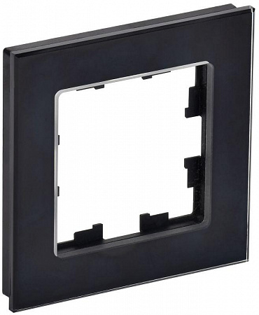 Рамка 1-м BRITE РУ-1-2-БрЧ стекло черн. IEK BR-M12-G-K02 рамка 1-м brite ру-1-2-брч стекло черн. iek br-m12-g-k02 с доставкой по МСК
