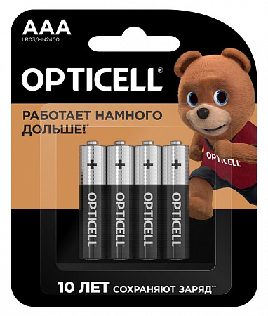Элемент питания алкалиновый AAA/LR03 (блист. 4шт) Basic Opticell 5051002 элемент питания алкалиновый aaa/lr03 (блист. 4шт) basic opticell 5051002 с доставкой по МСК