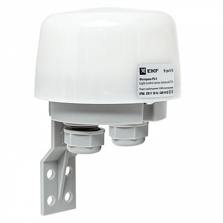 Фотореле PS-5 15А 3300Вт IP66 PROxima EKF fr-ps-5-15 фотореле ps-5 15а 3300вт ip66 proxima ekf fr-ps-5-15 с доставкой по МСК