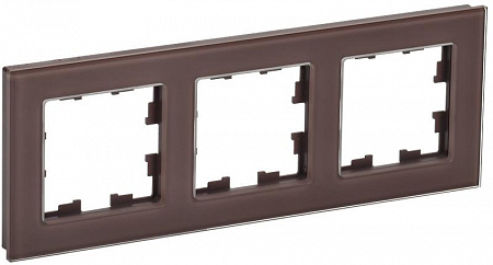 Рамка 3-м BRITE РУ-3-2-БрТБ стекло темн. бронза IEK BR-M32-G-K45 рамка 3-м brite ру-3-2-бртб стекло темн. бронза iek br-m32-g-k45 с доставкой по МСК