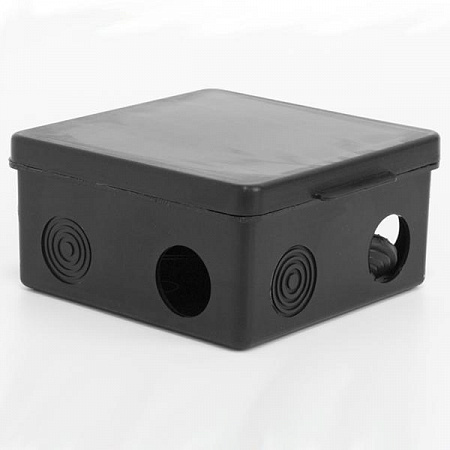 Коробка распределительная ОП 100х100х50мм 7 каб. вводов IP54 черн. TOKOV ELECTRIC TKE-KR-100-100-50-C05 коробка распределительная оп 100х100х50мм 7 каб. вводов ip54 черн. tokov electric tke-kr-100-100-50-c05 с доставкой по МСК