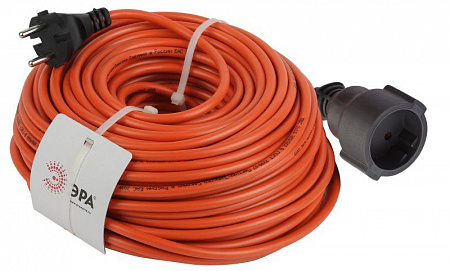 Удлинитель-шнур 1х40м без заземл. 10А IP20 UPx-1-2х1-40m ПВС 2х1 (бухта) Эра Б0046808 удлинитель-шнур 1х40м без заземл. 10а ip20 upx-1-2х1-40m пвс 2х1 (бухта) эра б0046808 с доставкой по МСК