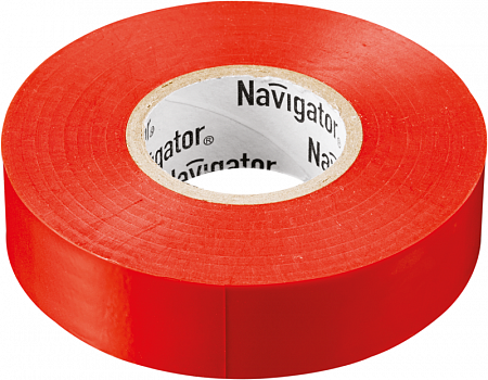 изолента пвх 19мм (рул.20м) красн. nit-a19-20/r navigator 71111 с доставкой по МСК