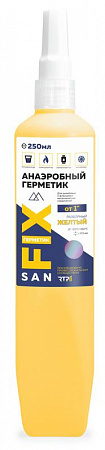 Герметик анаэробный для соединений больших диаметров (от 1дюйма) 250мл жел. SANFIX RTP 40751 герметик анаэробный для соединений больших диаметров (от 1дюйма) 250мл жел. sanfix rtp 40751 с доставкой по МСК