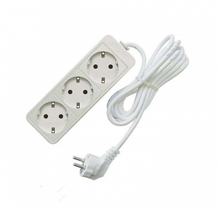 Удлинитель 3х3м с заземл. 16А IP20 3.5кВт ПВС Союз 481S-6303 удлинитель 3х3м с заземл. 16а ip20 3.5квт пвс союз 481s-6303 с доставкой по МСК