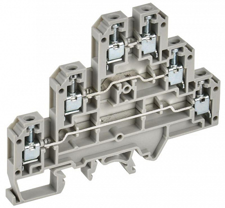 Колодка клеммная CTS-ML 3 ур. 2.5кв.мм сер. IEK YCT13-00-3-K03-002 колодка клеммная cts-ml 3 ур. 2.5кв.мм сер. iek yct13-00-3-k03-002 с доставкой по МСК