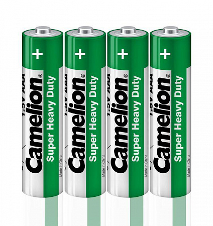 Элемент питания солевой AAA/R03 1.5В R03P-SP4G SR-4 (уп.4шт) Camelion 1659 элемент питания солевой aaa/r03 1.5в r03p-sp4g sr-4 (уп.4шт) camelion 1659 с доставкой по МСК