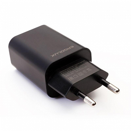 Адаптер сетевой ELX-РA01P-C02 ПРОМО 1USB 100-220В 5в/2А пакет черн. ERGOLUX 15107 адаптер сетевой elx-рa01p-c02 промо 1usb 100-220в 5в/2а пакет черн. ergolux 15107 с доставкой по МСК