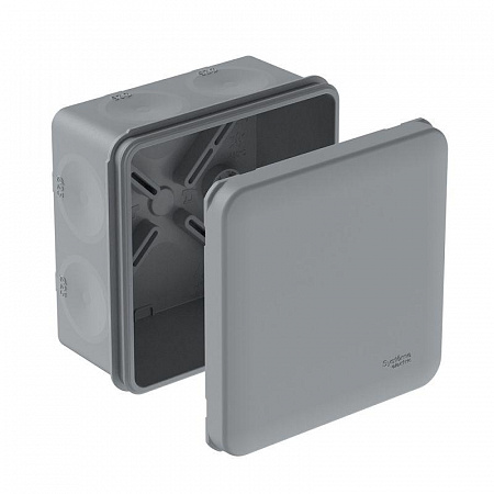 Коробка распределительная MultiBox IP66 85х85х42 DIY (со стикером) сер. SE IMT351971 коробка распределительная multibox ip66 85х85х42 diy (со стикером) сер. se imt351971 с доставкой по МСК