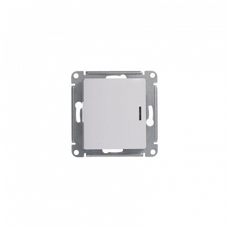 Переключатель проходной 1-кл. СП Glossa 10А IP20 (сх. 6а) 10AX с подсветкой механизм бел. SE GSL000163 переключатель проходной 1-кл. сп glossa 10а ip20 (сх. 6а) 10ax с подсветкой механизм бел. se gsl000163 с доставкой по МСК